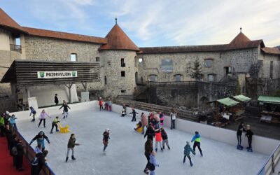 Otvoritev drsališča in prižig lučk na gradu Žužemberk