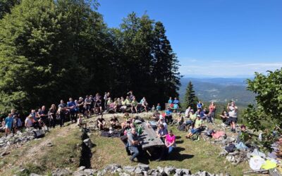 Grajska trgatev in srečanje na občinski tromeji na Svetem Petru
